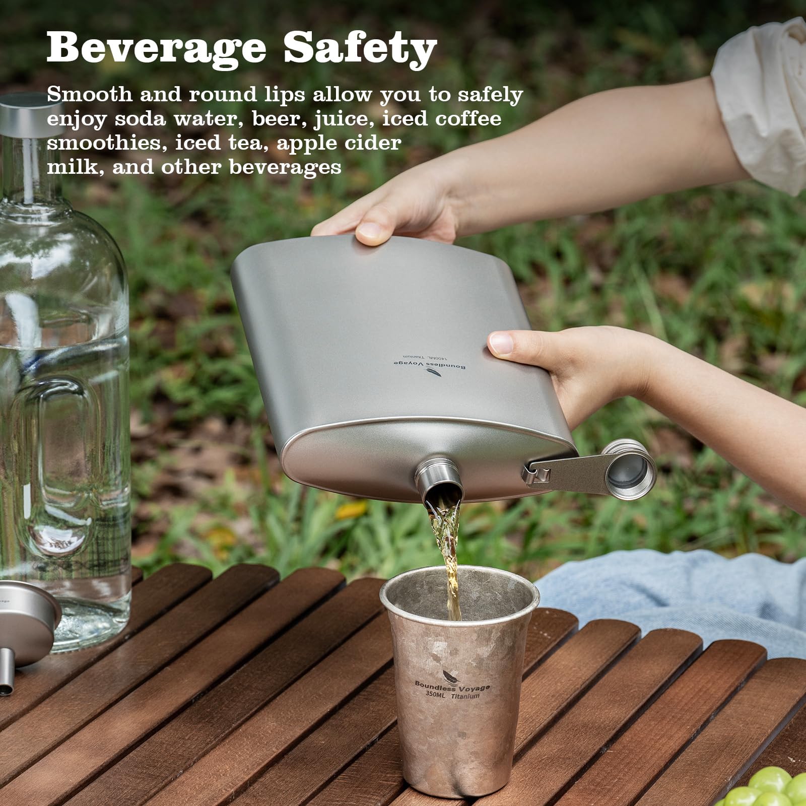 iBasingo Protective carry sleeve with strap for safe transport.