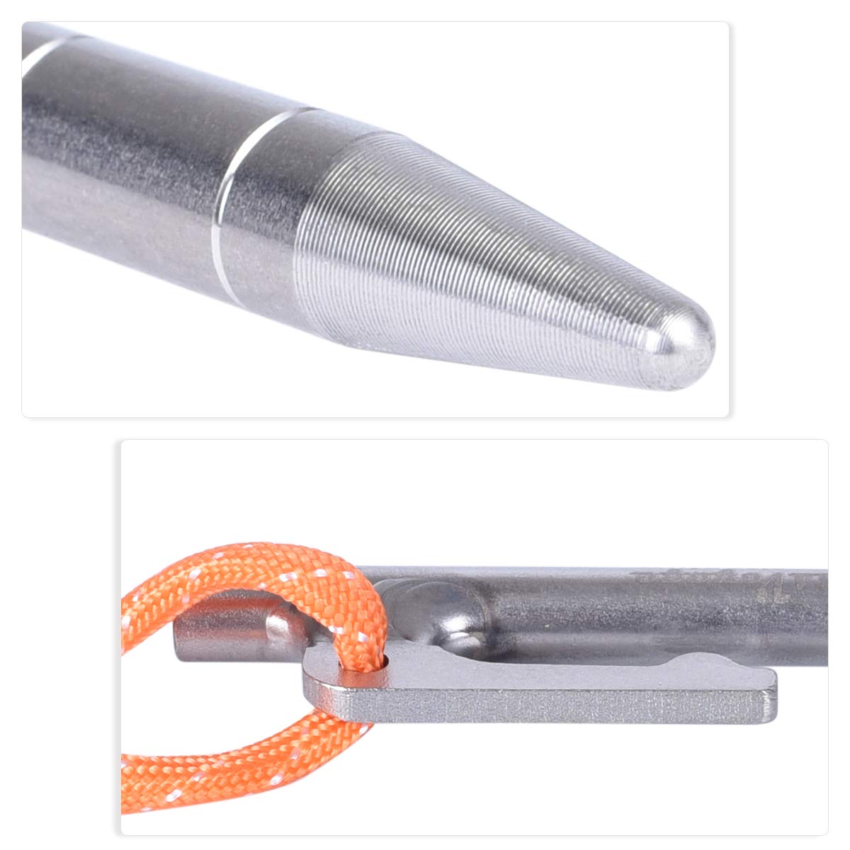 iBasingo reflective guylines improve night visibility for safe camping