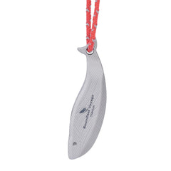 iBasingo titanium survival whistle emits 120dB for outdoor signaling.