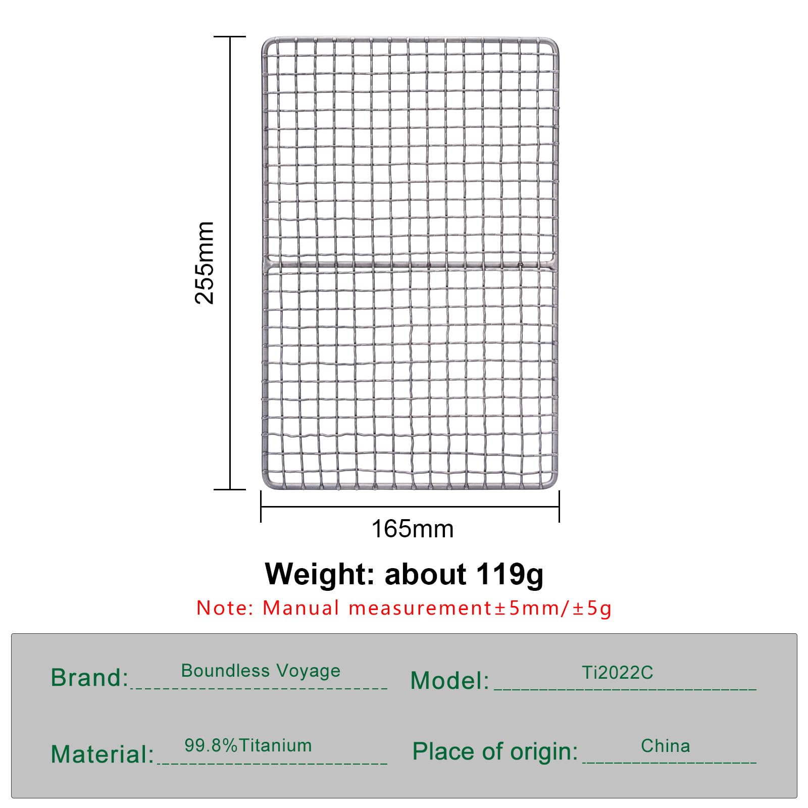 iBasingo ti2022c removable grid demonstrates durable, versatile grilling on outdoor trips