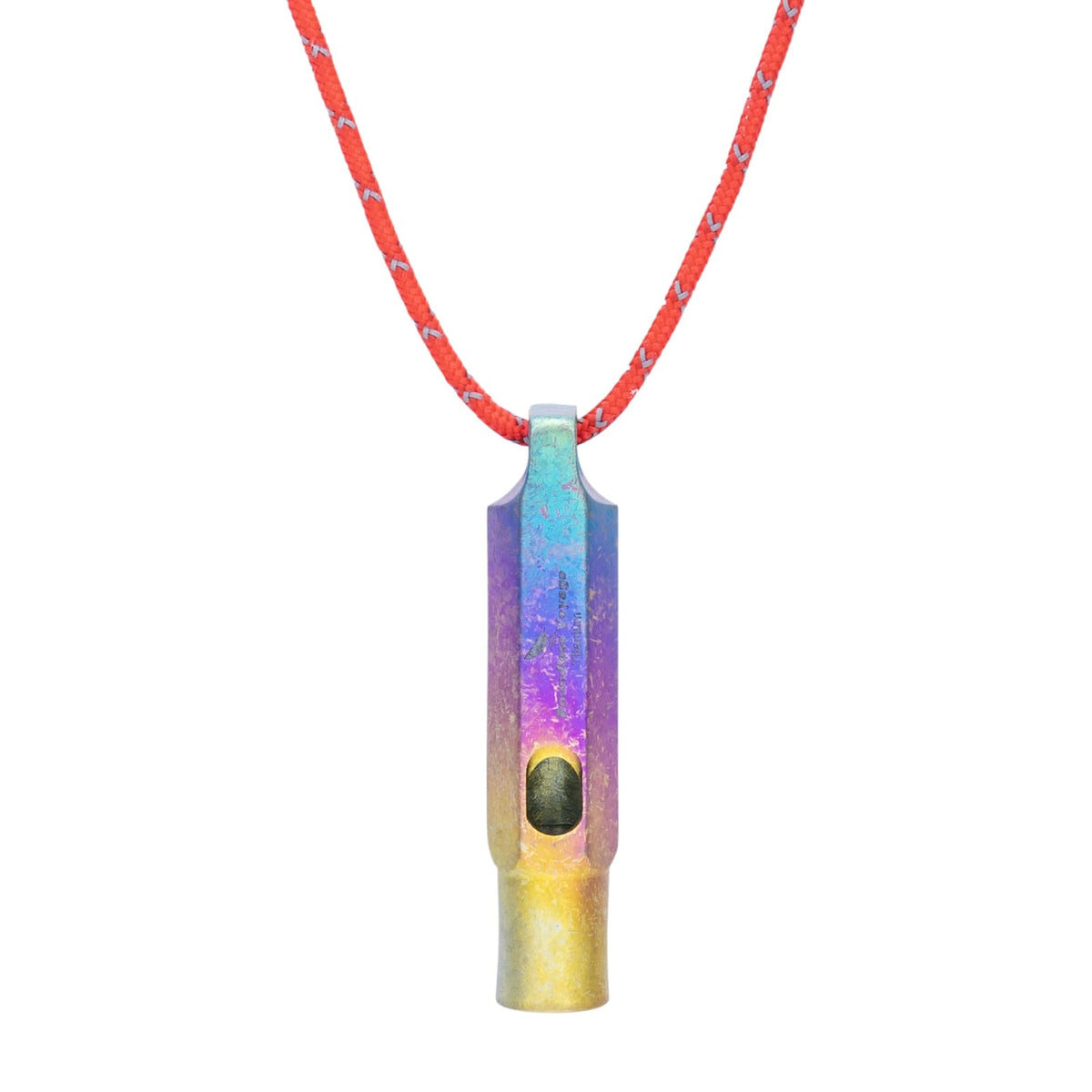 iBasingo Ti9015O sandblasted finish whistle for rugged outdoor durability
