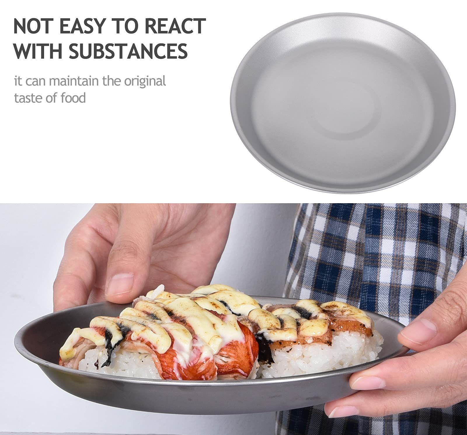 iBasingo ultralight dinnerware pack fits minimalist backcountry kits
