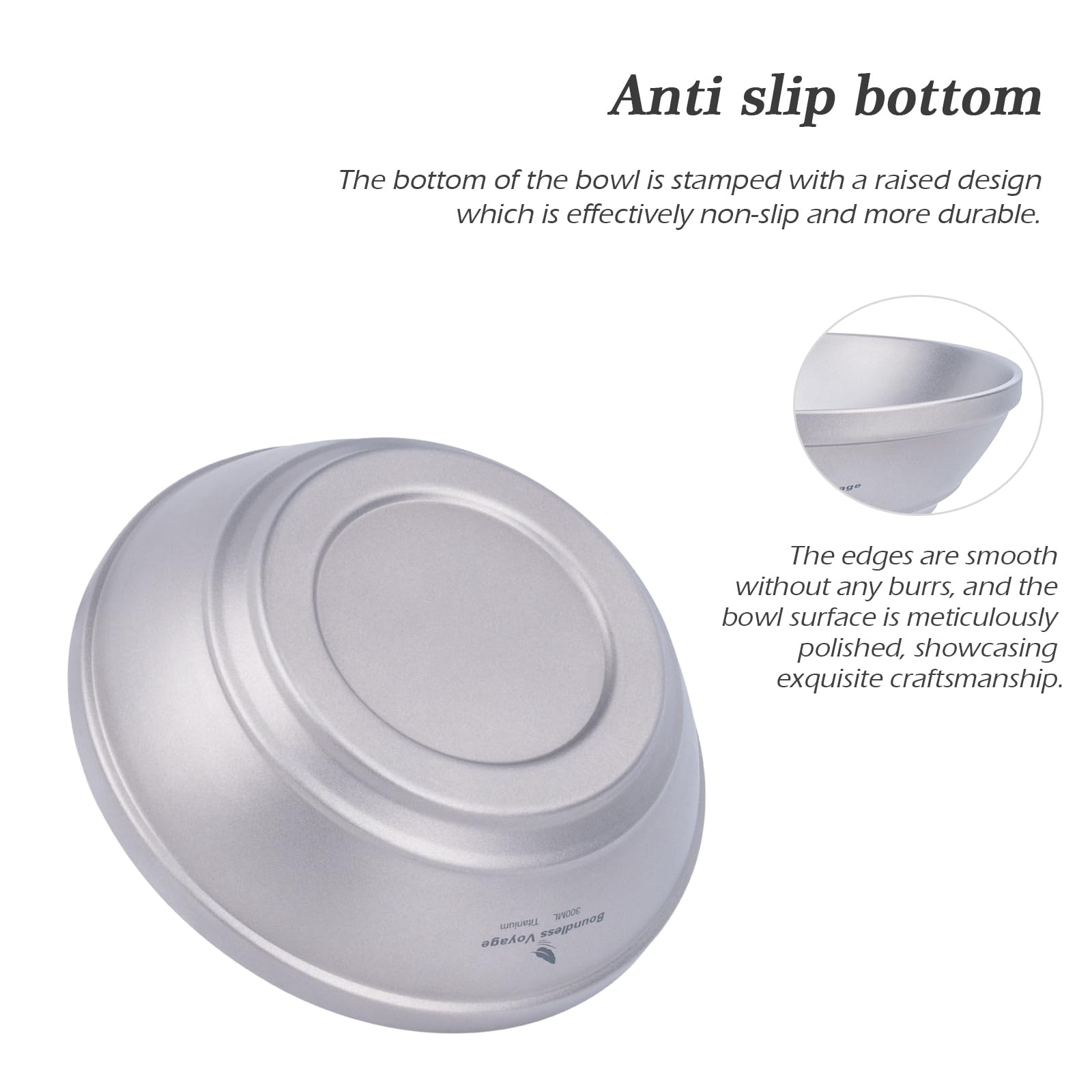 iBasingo bowl anti-scald double-wall design keeps hands comfortable during meals away from home.