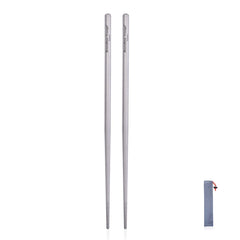 iBasingo titanium chopsticks anti-slip grip for secure noodles on the go