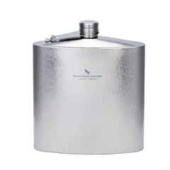 iBasingo titanium flask with rugged matte finish for outdoor durability