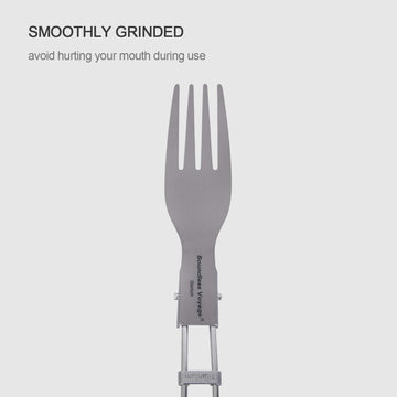 iBasingo durable corrosion-resistant utensil withstands camping, picnics, and daily travel