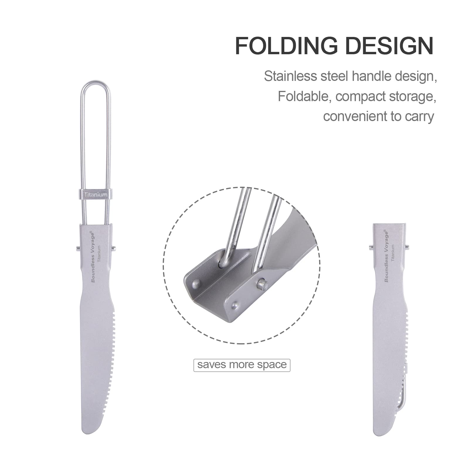 iBasingo corrosion-resistant knife ideal for adventurous meals