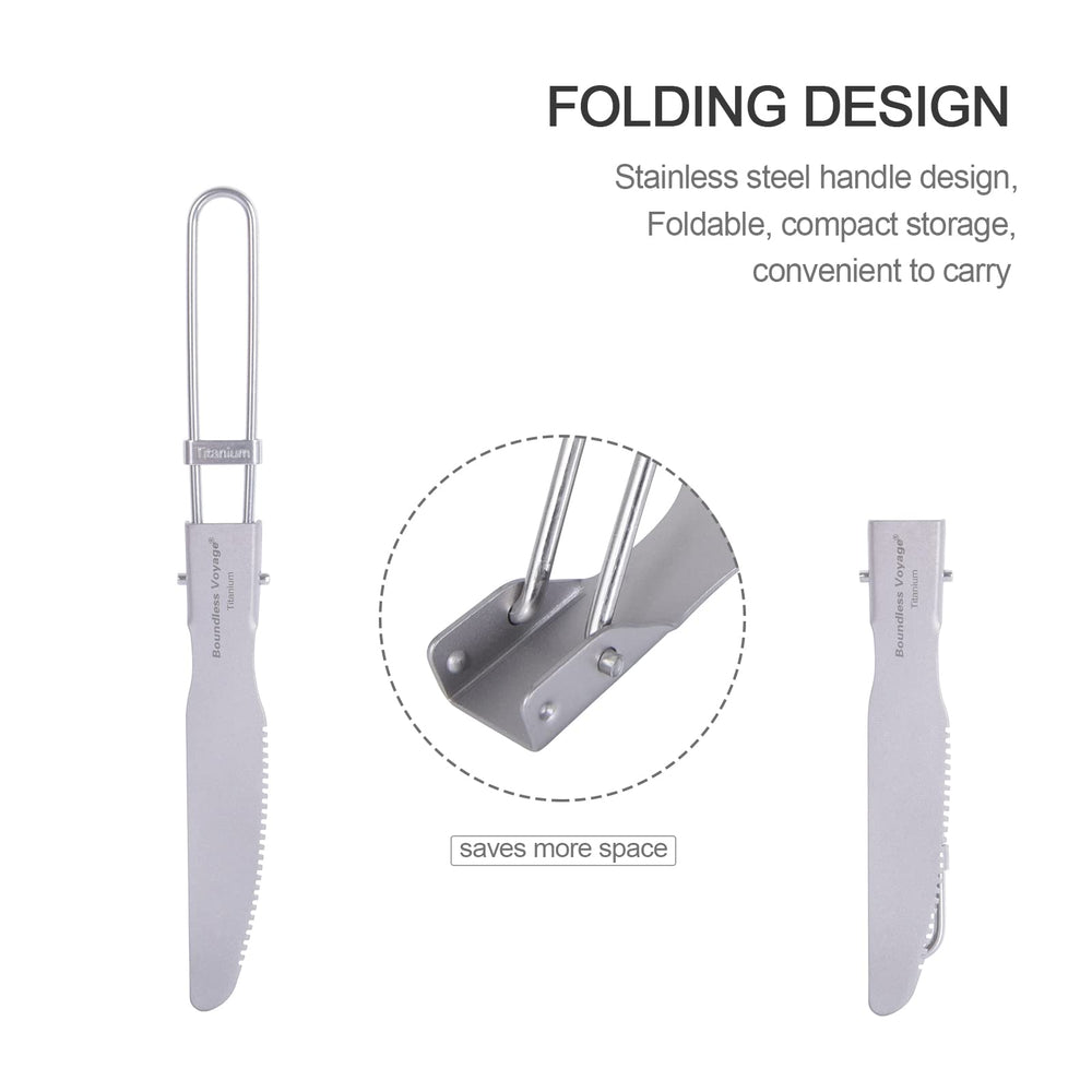iBasingo corrosion-resistant knife ideal for adventurous meals