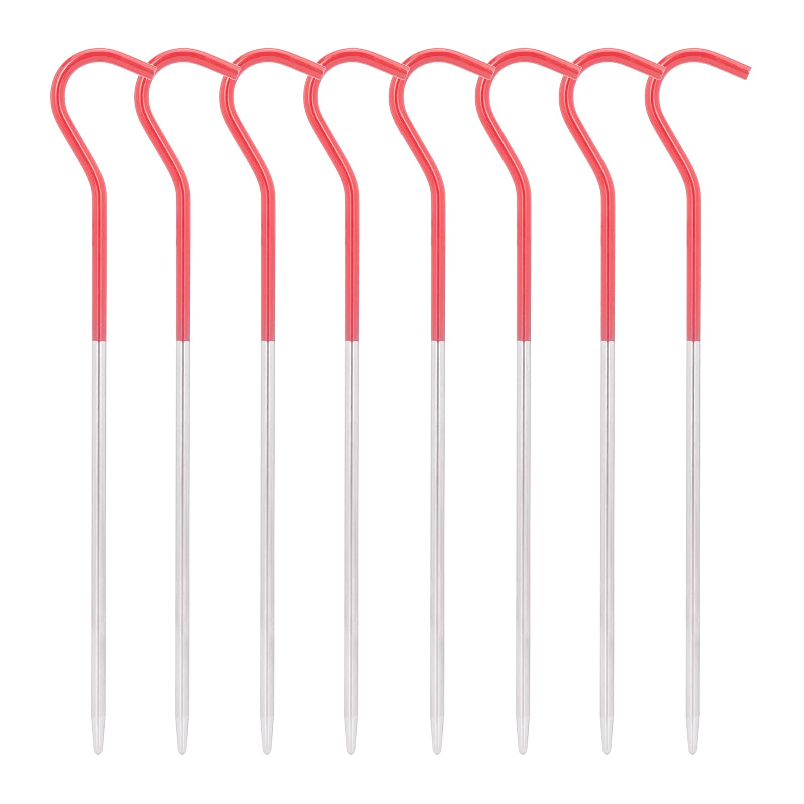 iBasingo titanium peg 165mm long secures tents in wind
