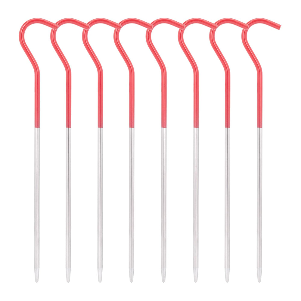 iBasingo titanium peg 165mm long secures tents in wind