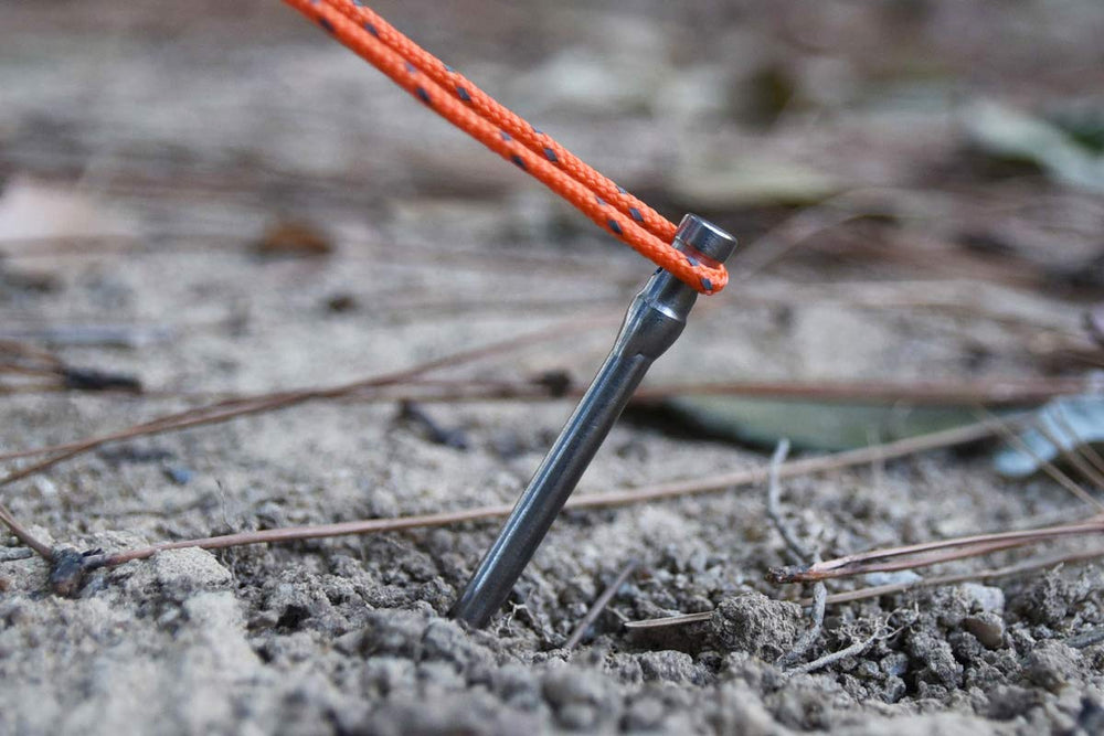 iBasingo titanium alloy peg high strength for hard soil