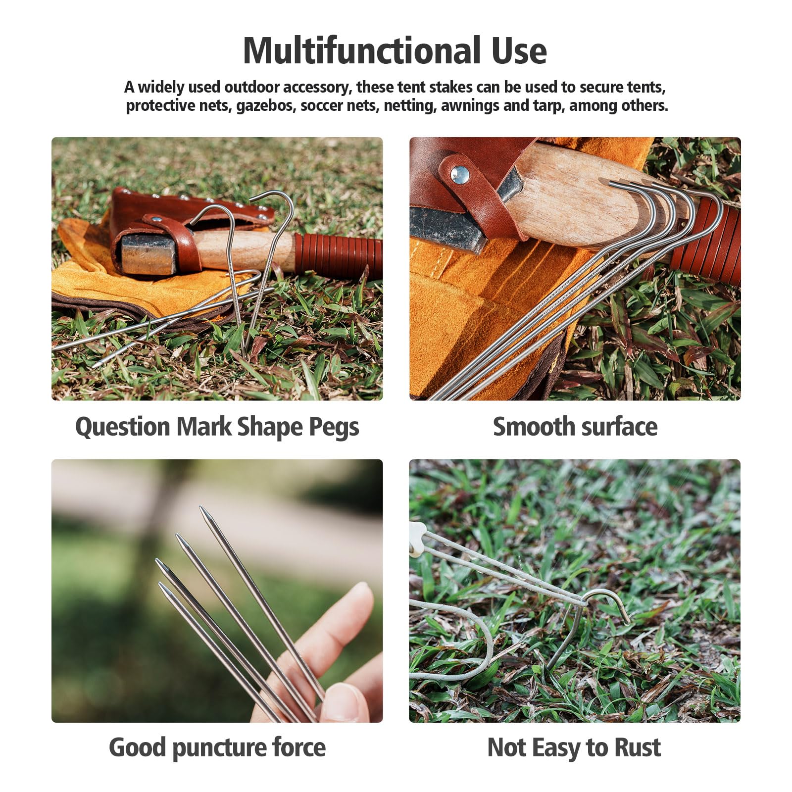 iBasingo peg pack includes 12 pegs for larger setups