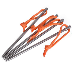 iBasingo titanium peg reflective pull cord for easy removal