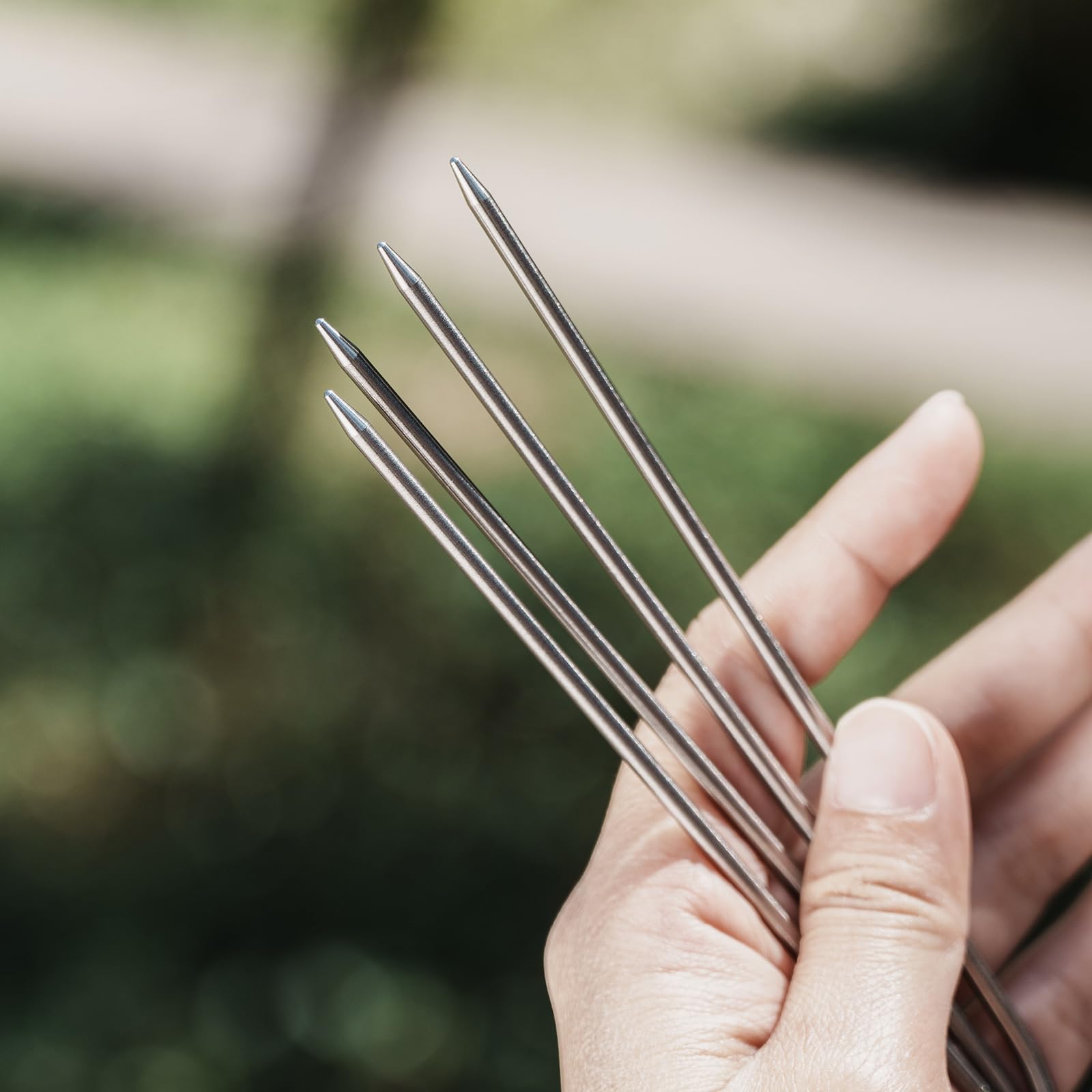 iBasingo ultralight peg weighs 6 g per piece for light packs