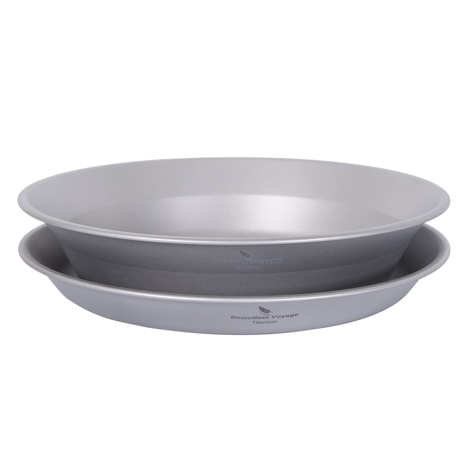 iBasingo titanium plate 174mm for ultralight trail meals