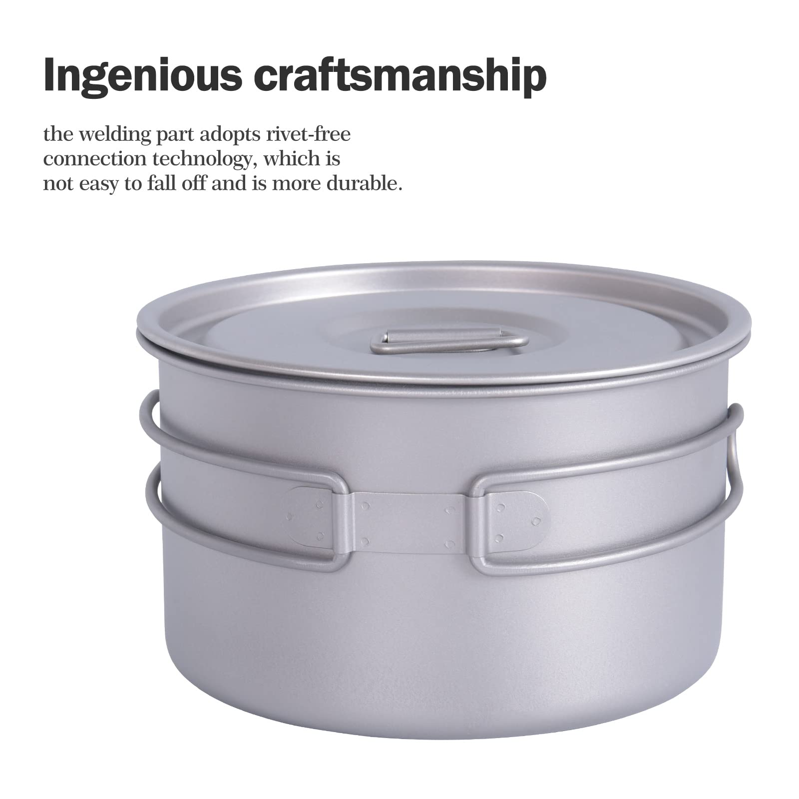 iBasingo light and compact pot for backpacking