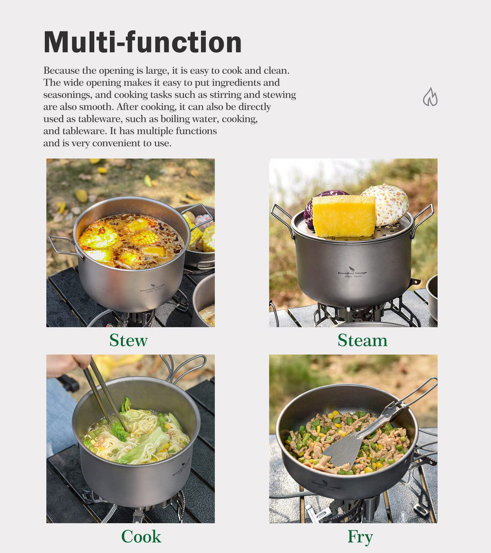 iBasingo pots stackable design saves pack space