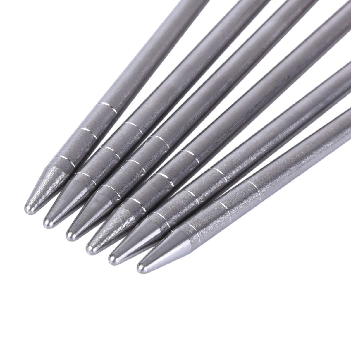 iBasingo titanium stake 30cm versatile length for family camping