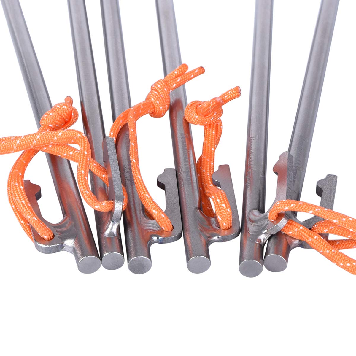 iBasingo titanium stake 35cm suitable for varied terrain and quick setup
