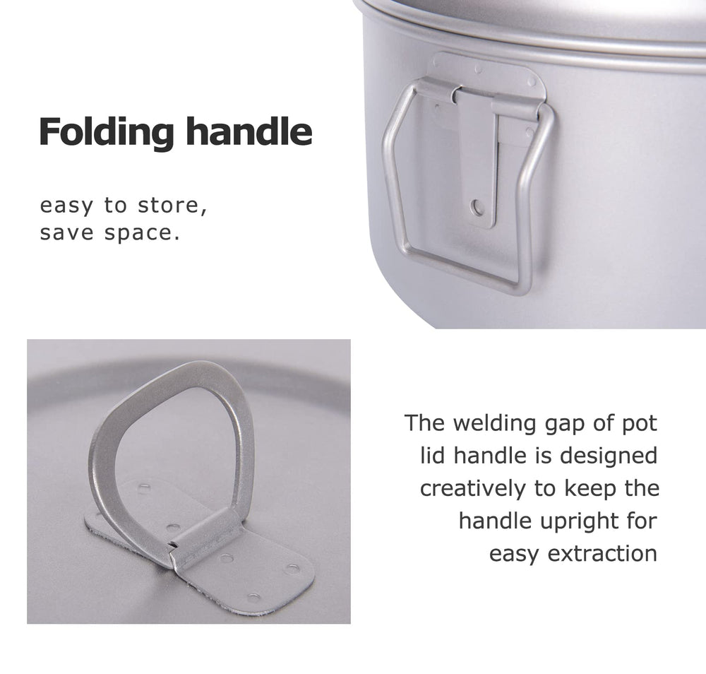 ibasingo 2L steamer fits your pot for healthy trail meals