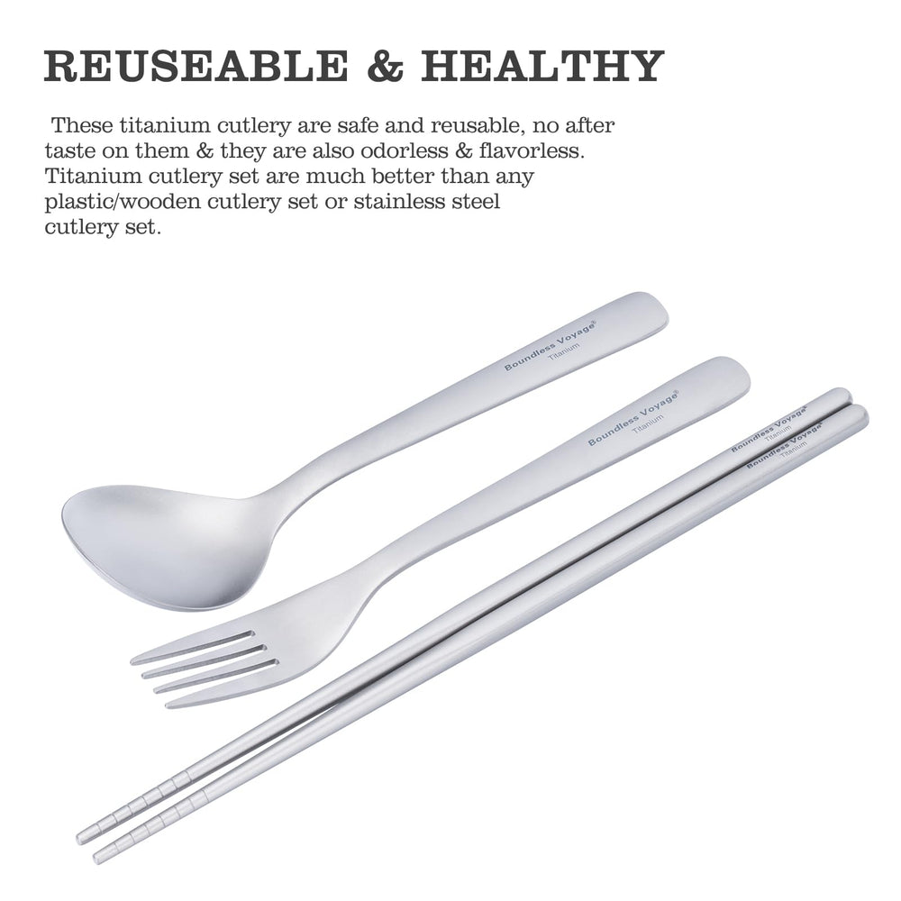 ibasingo titanium utensils non-slip chopsticks stay secure during meals