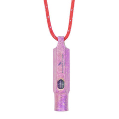 iBasingo Titanium Whistle delivers 120dB signal for urgent attention in outdoor emergencies.