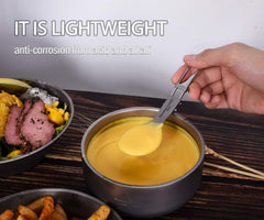 iBasingo ultralight spoon with compact design for easy packing