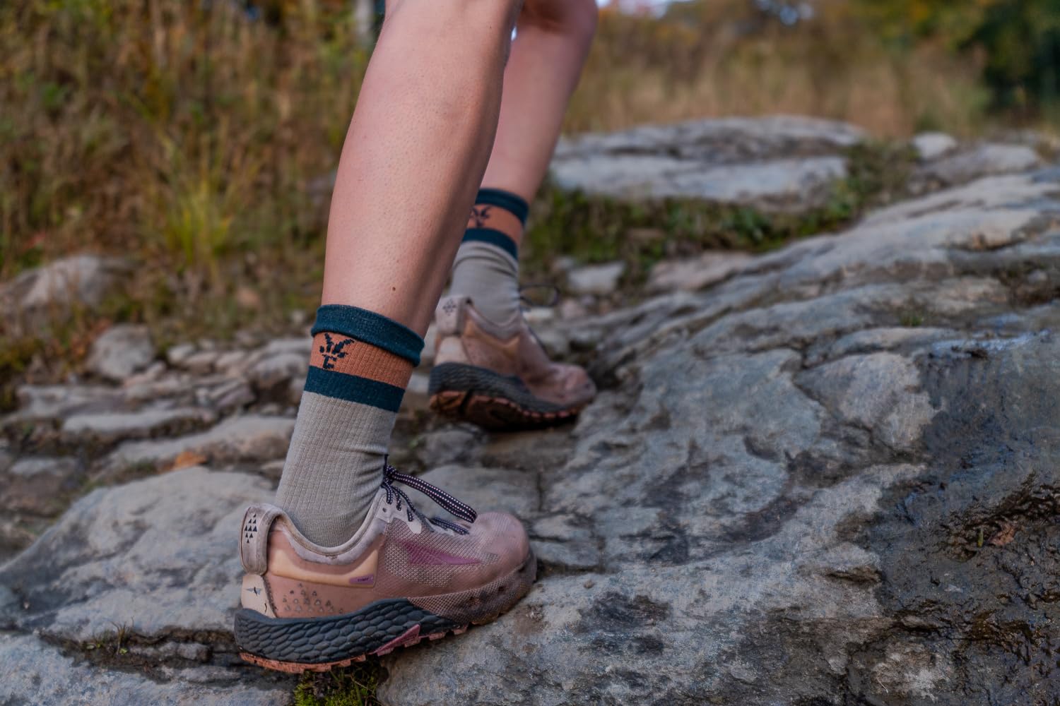 IBEX Merino Traverse Socks USA-made craftsmanship.