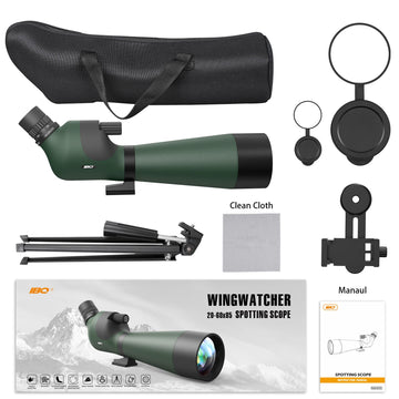 IBQ carrying bag for easy travel with the spotting scope.