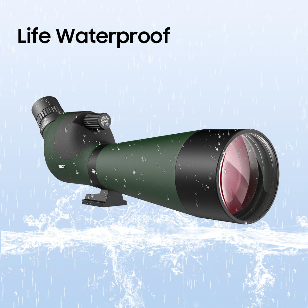 IBQ waterproof leather exterior protects against dust and moisture.