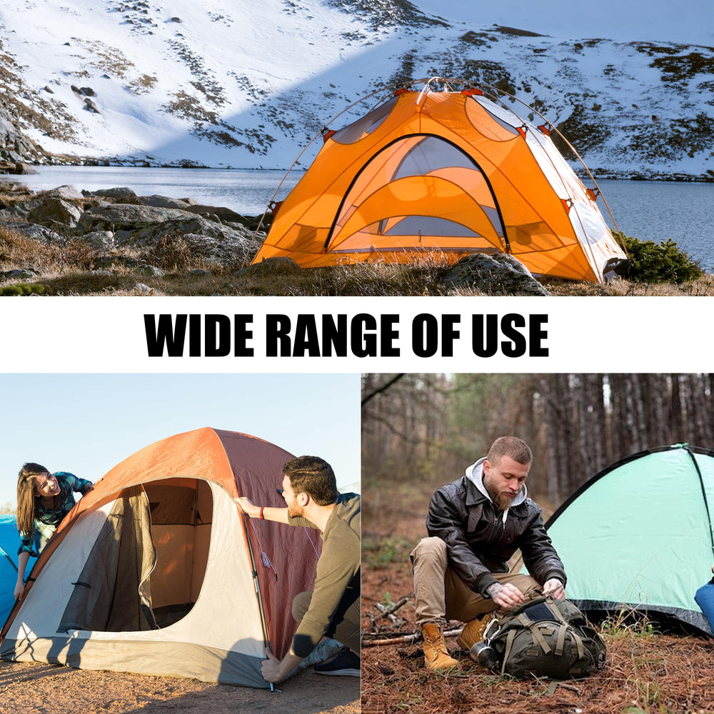 Portable kit for setting up ice fishing shelter