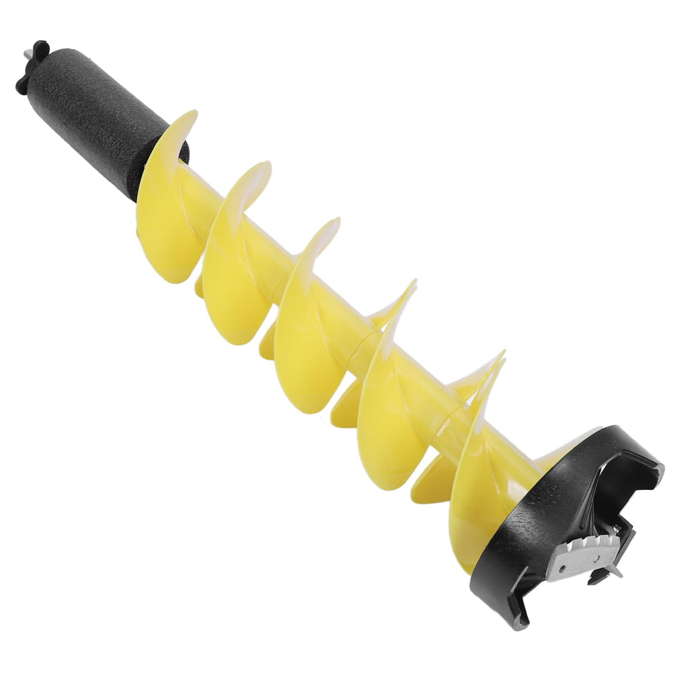 Close-up of nylon ice auger drill adapter