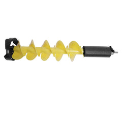 Blade guards on ice auger edge