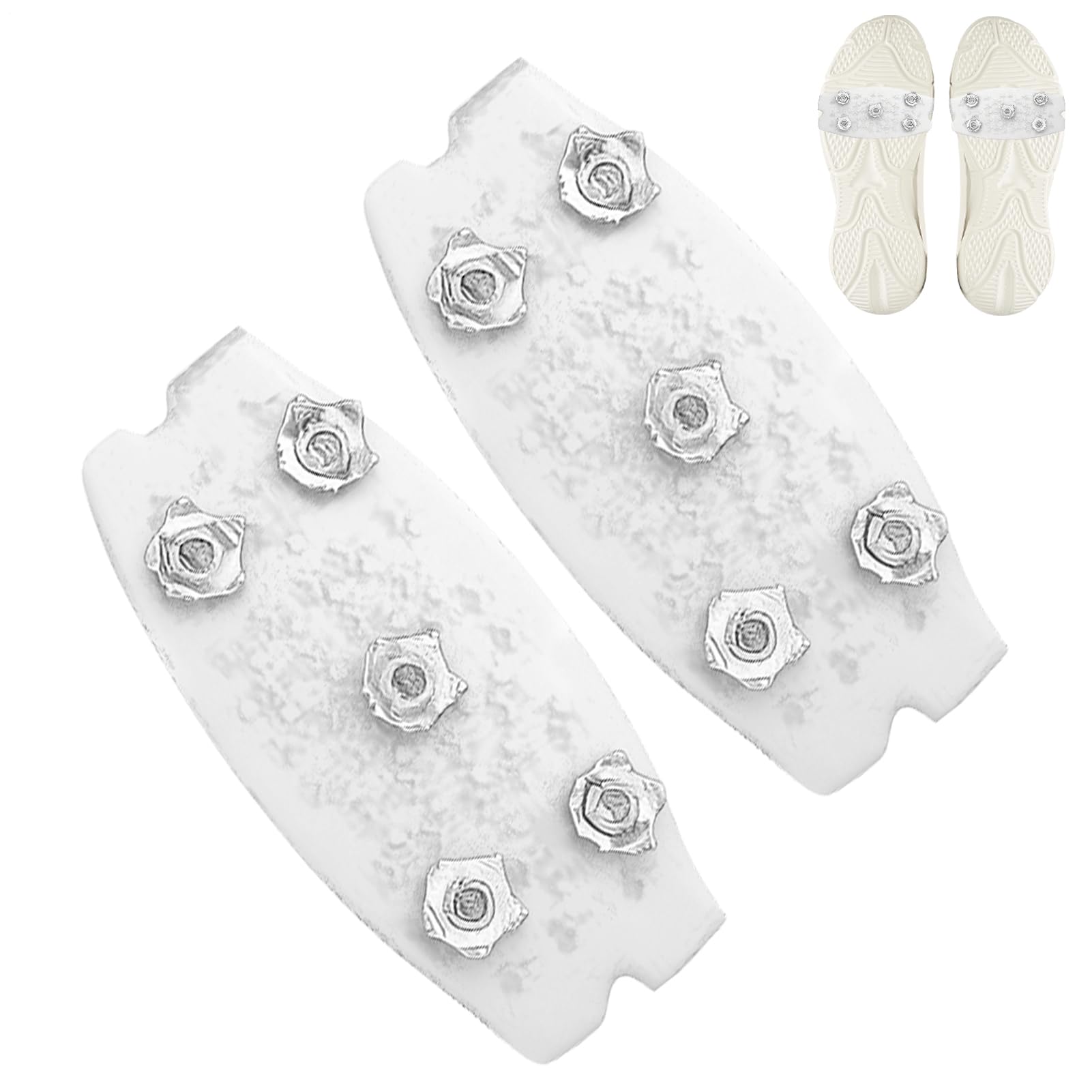 Ice Cleats packable design fits in a pocket or backpack for trips.