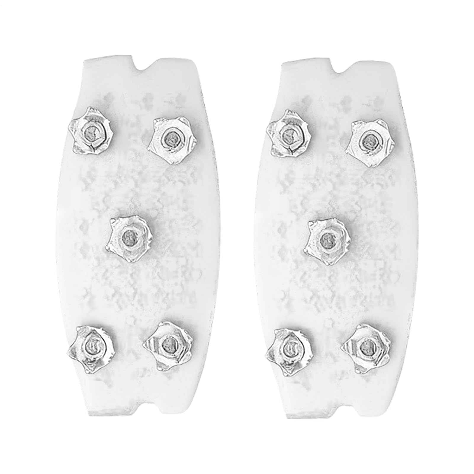 Ice Cleats provide a secure fit over boots for confident mobility.