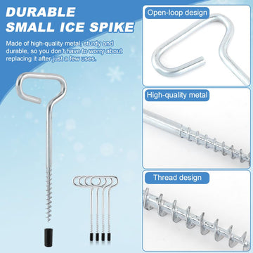 Velcro hook for shelter straps