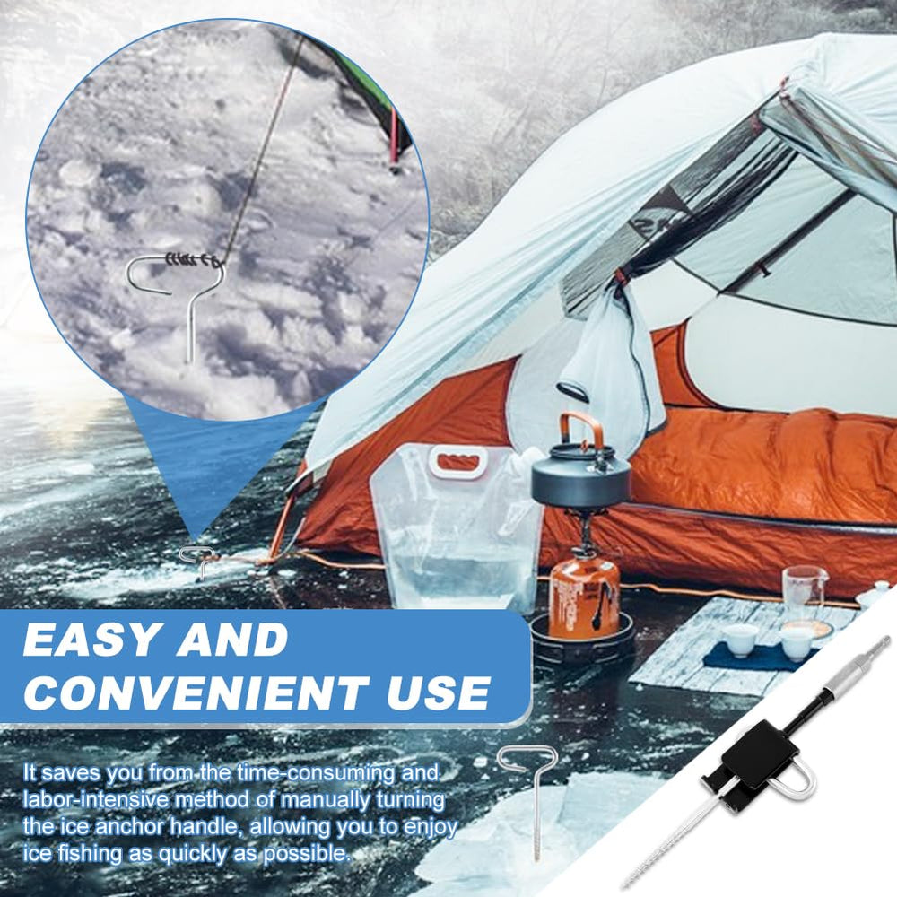 Ice nailer and reducing sleeve made of iron