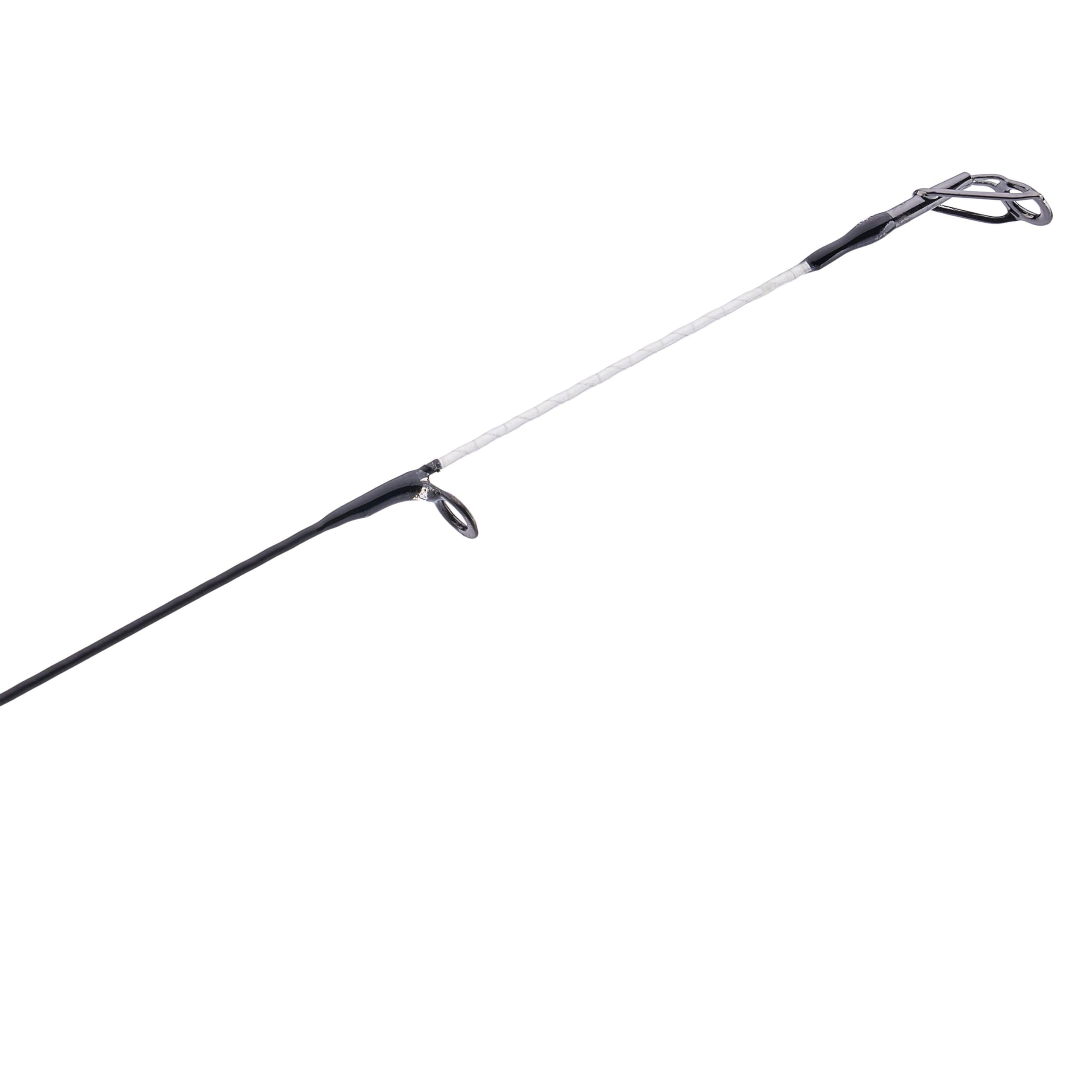 Ice fishing setup ready with Ugly Stik GX2 rod and reel.