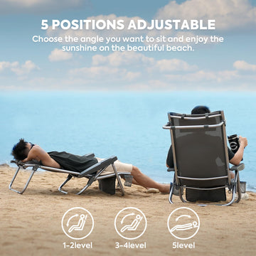 Iceco Bora 500 lb capacity frame supports sturdy outdoor seating for various adults.