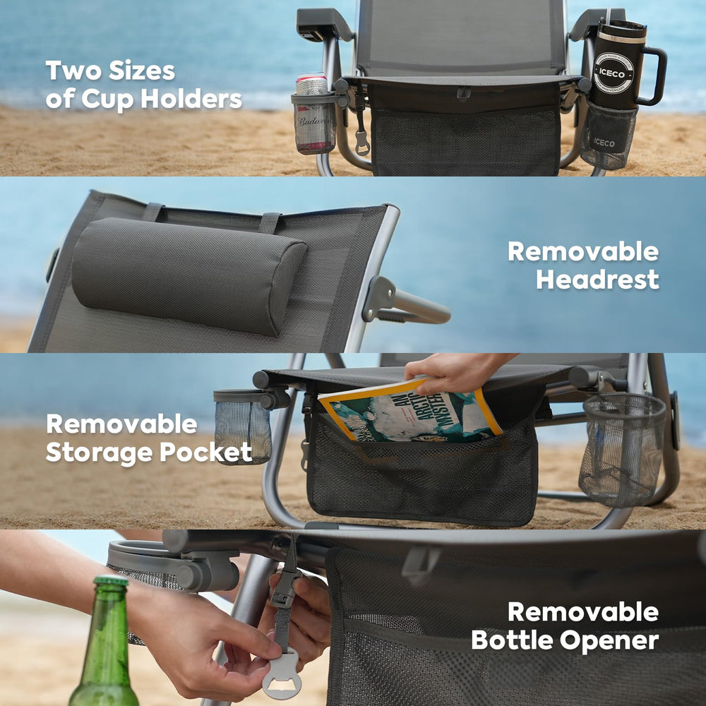 Iceco Bora folded with carry bag shows compact storage and transport ready.