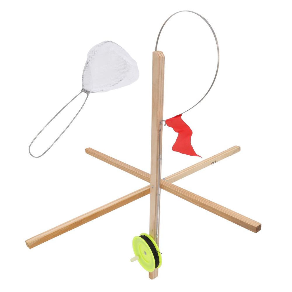 Ice Fishing Flag uses ABS and stainless steel for longevity.