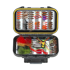 ICERIO 70-piece fly fishing flies assortment kit – overall view