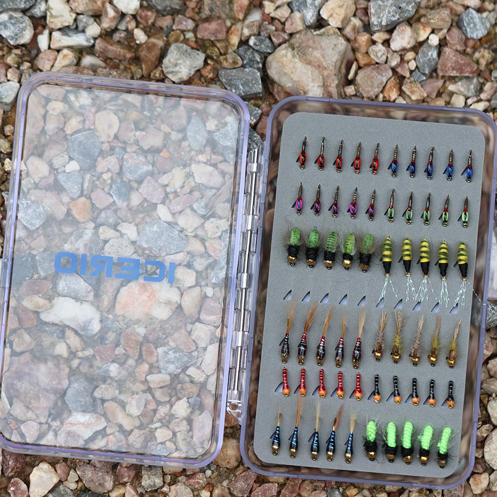Beginner friendly ICERIO fly fishing kit ready to use