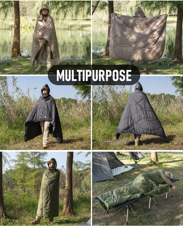 iClimb blanket spread to reveal 6 ft by 4 ft 6 in size for ample coverage
