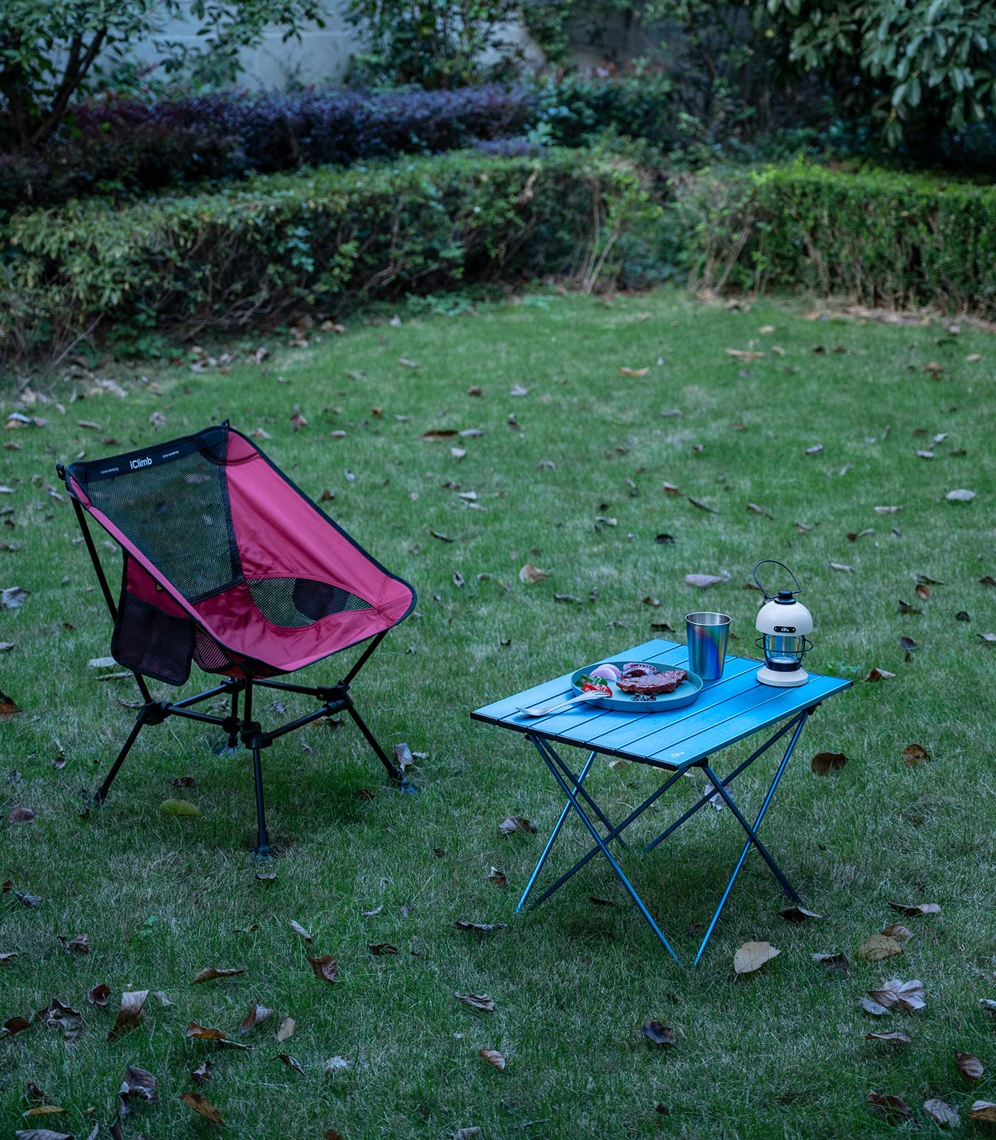 iClimb compact 13.8-inch seat height fits perched spots.
