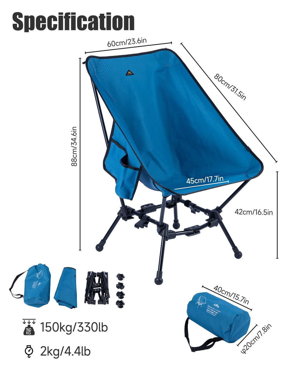 iClimb cup holder blue keeps drinks within reach during seaside lounging