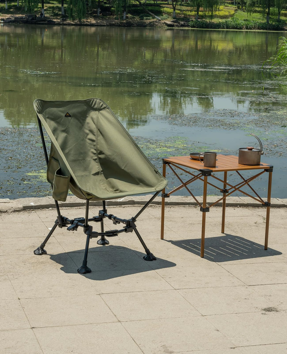iClimb cup holder and side pocket keep essentials within reach