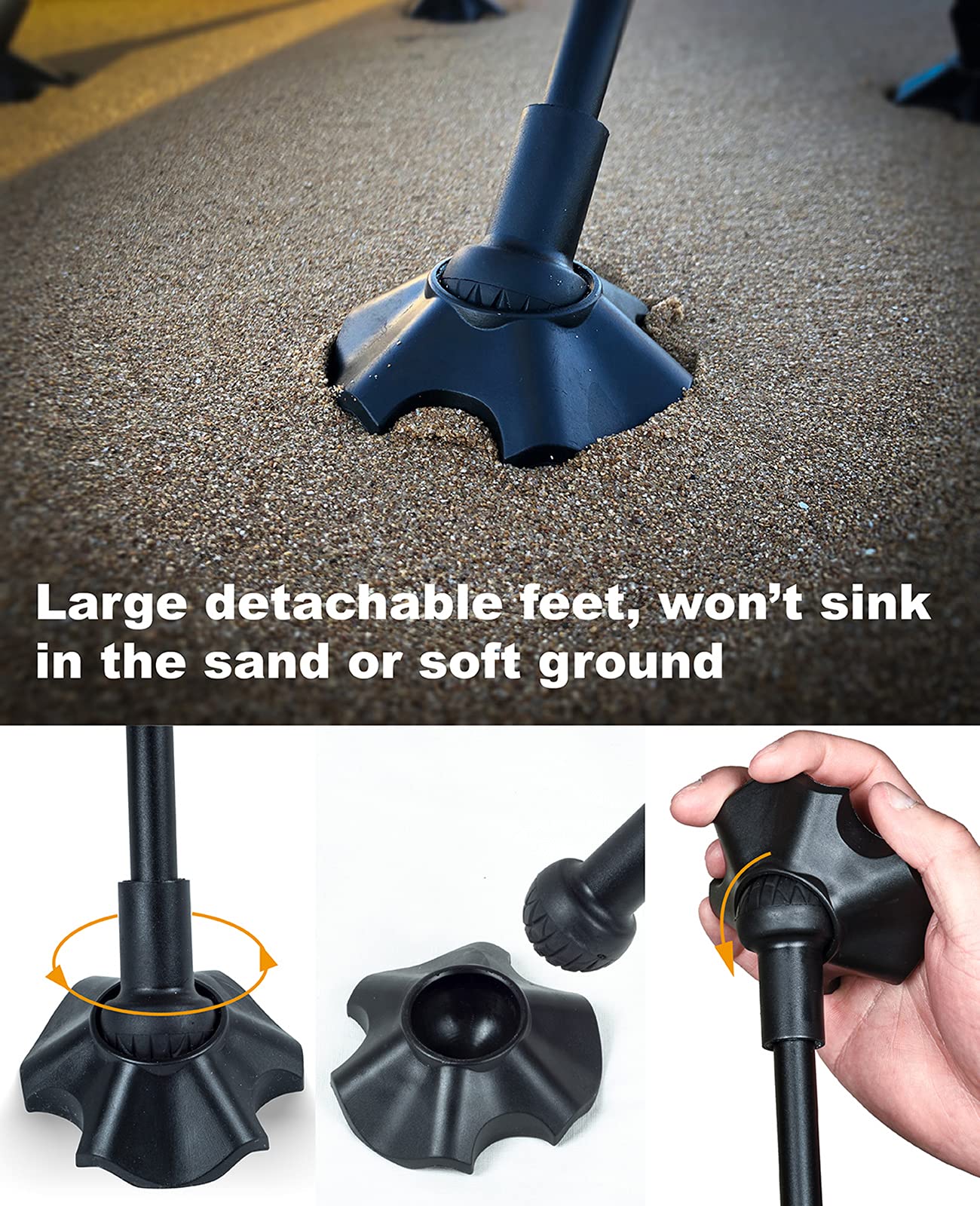 iClimb quick-fold folding chair setup for outdoors