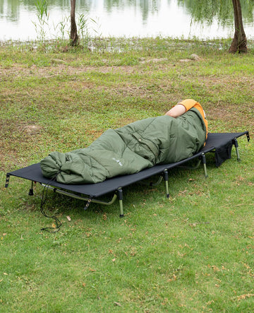 iClimb 3M Thinsulate insulation in use for warm camping nights
