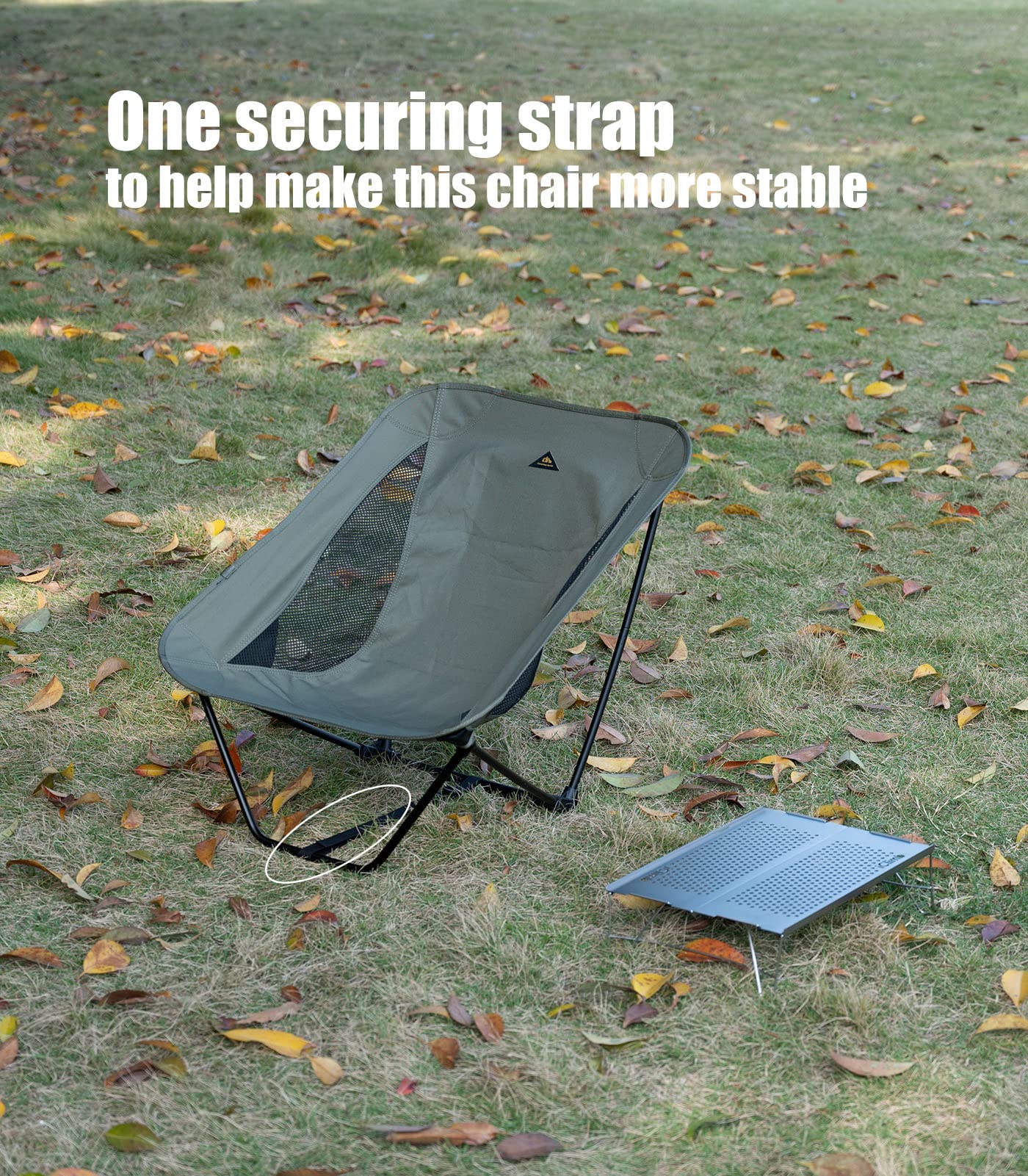 iClimb chair back with ergonomic mesh keeps you cool